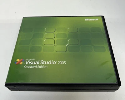 Retail Microsoft Visual Studio 2005 Standard Edition Academic 5 Disc Set W/ Key - Image 1 of 4