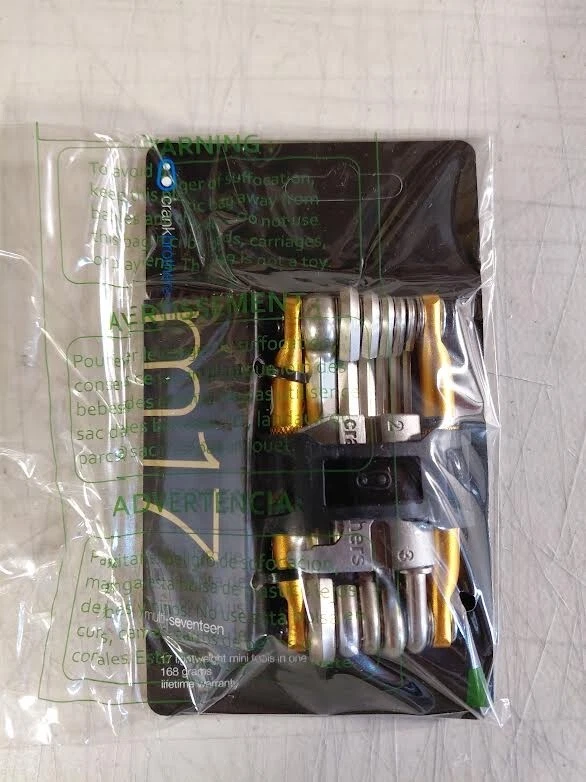 CRANK BROTHERS MULTI TOOL, M17, GOLD, NEW - Image 1 of 1