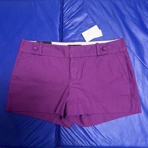 Banana Republic Purple Shorts Women's Size 8 Ryan Fit NWT (B12-24-11) - Picture 1 of 6