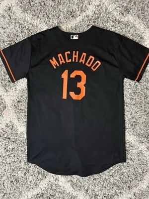 Majestic Youth Baltimore Orioles Cool Base Team Machado 13 Jersey Size XL(18/20) - Image 1 of 4