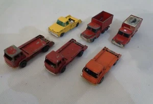 6x Vintage Husky toys Diecast Ford Camper Guy Warrior Bedford TK 7t - Picture 1 of 9