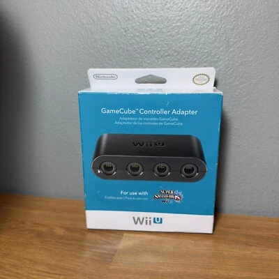 Nintendo Official Wii U GameCube Controller Adapter BRAND NEW SEALED OEM - Image 1 of 4