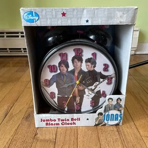 JONAS BROTHERS JUMBO DOPPELGLOCKENWECKER MIT BOX SELTEN DISNEY - Bild 1 von 5