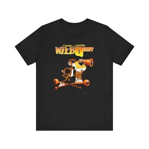 Chester Cheetah Wild Wild Quest Cheetos SNES Unisex Jersey Short Sleeve Tee - Picture 1 of 36