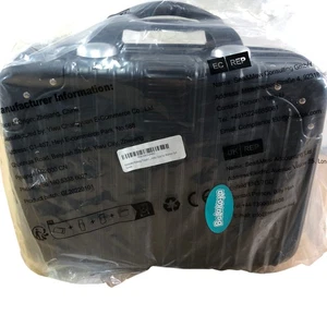 Balakaka Make-up Reisekoffer Kosmetiktasche für Frauen schwarz tragbar Organizer - Bild 1 von 9