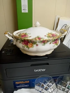 Royal Albert England Old Country Roses ciotola per verdure coperta - Foto 1 di 3