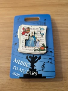 Disney WDW Cinderella Music To My Ears Cast Exclusive LE 800 Disney Pin - Picture 1 of 8