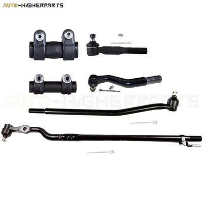 For 1999-2004 Ford F-250 Super Duty 6 Pcs Right Left Inner Outer Tie Rods Kit - Image 1 of 4