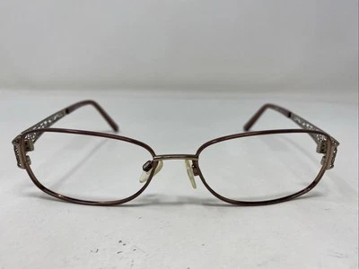 Marco de gafas de borde completo Sophia Loren M186 168 55-16-135 Borgoña/Marrón CS31 Foto 1 de 4