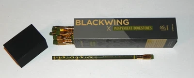 Blackwing X Independent Bookstores Pencil (2025) New - Full box of 12 pencils - Image 1 of 3