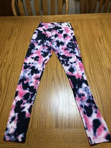 NWT No Boundaries S(3-5) Girls Multicolor Sueded Crossover High Rise Leggings - Picture 1 of 19