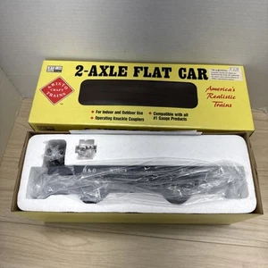 G Scale Aristo-Craft Baltimore & Ohio B&O 2-Axle Flat Car ART-40205 ~ New In Box - Picture 1 of 8