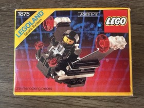 Vintage (1990) LEGO Space Blacktron I set 1875 Meteor Monitor - RARE New In Box