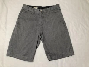 Volcom Chino Shorts Mens 30 Gray Frickin Too Walk Casual Skatewear Summer - Picture 1 of 10