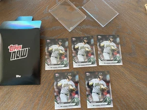 Lot of (5) 2025 Topps Now Nick Kurtz #464 RC 1st Rookie  MLB History 4 HR Game - Picture 1 of 1