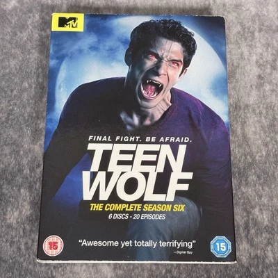 Teen Wolf The Complete Season Six DVD - MTV Series 6 Teen Drama 20 Episodes - Image 1 of 4