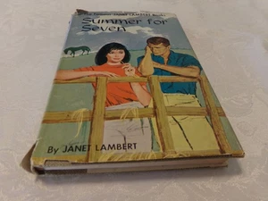Summer for Seven Hardcover w/ DJ Book by Janet Lambert Dria Meredith Series - Picture 1 of 5