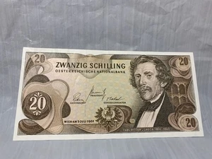 Billete de 20 chelines Austria 1967 - Imagen 1 de 6