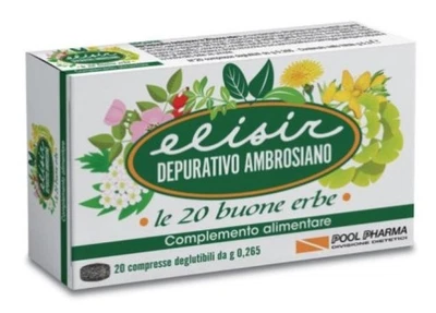 POOL PHARMA SRL Elisir Depurativo Ambrosi20cpr