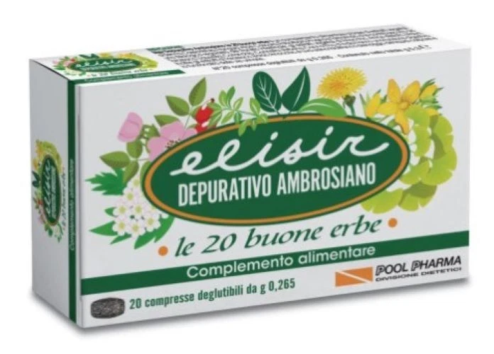 POOL PHARMA SRL Elisir Depurativo Ambrosi20cpr