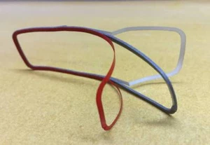 D VW Golf 5 Plus Chrom Strebe für Handschuhfach - Edelstahl poliert - Bild 1 von 1