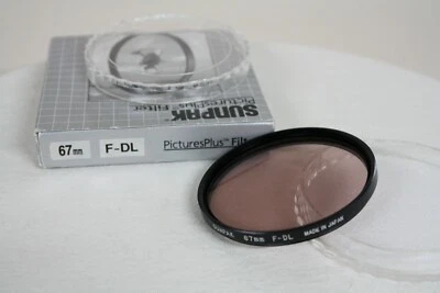 Sunpak 67mm F-DL Glass Filter Photography Lens CF7141 FDL Fluorescent Light - Image 1 of 2