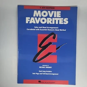 Alto Sax Movie Favorites Sheet Music Book - Picture 1 of 3