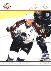 2003-04 (AVALANCHE) Pacific Supreme Red #25 Joe Sakic