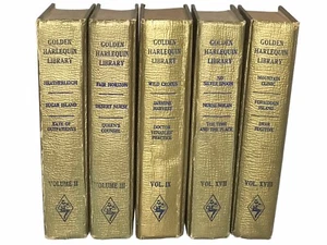 Golden Harlekin Library Lot Romance HC Books Volumes II III IX XVII XVIII - Bild 1 von 24