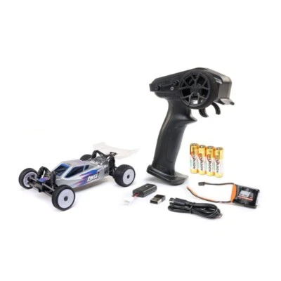 Losi Micro-B 2.0 1/24 RTR 2WD Buggy (Silver) w/ 2.4GHz Radio, Battery & Charger - Image 1 of 4