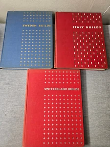 G. E. Kidder Smith Sweden / Italy / Switzerland Builds 1950 Architecture Design - Imagen 1 de 2