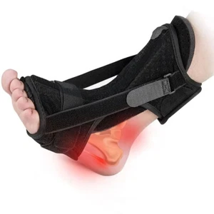Compression Dorsal Drop Foot Orthopedic Brace Foot Drop Orthosis Unisex - Picture 1 of 12