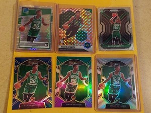 2020-21  Aaron Nesmith ROOKIE CARD Lot of 63 Celtics Prizm Select Optic Silver