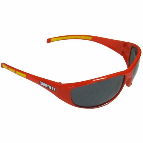 Louisville Cardinals Wrap Sunglasses [NEW] NCAA Sun Glass Sunglass Shades Beach Cover