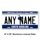 Personalized South Carolina License Plate 5 Sizes Mini to Full Size Free Ship