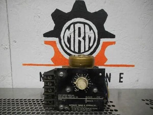 ATC 321B012A01T1XX Timing Relay Unit 115VAC 10A 230VAC 5A 0-5Min Range Used - Picture 1 of 8