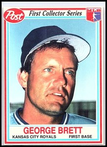 1990 Post Cereal #4 George Brett