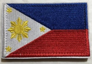 Philippine National Flag Embroidered Patch - Picture 1 of 3