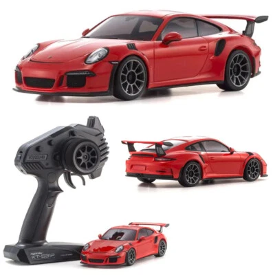 Kyosho 32358OR MINI-Z RWD MR-04 RTR Porsche 911 GT3 RS Lava Orange Car - Image 1 of 4