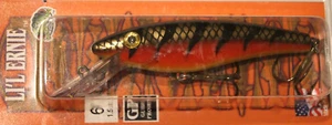 6" Lil Ernie Musky Mania Firebelly Northern Pike Lure Crankbait LE-53 - Picture 1 of 1