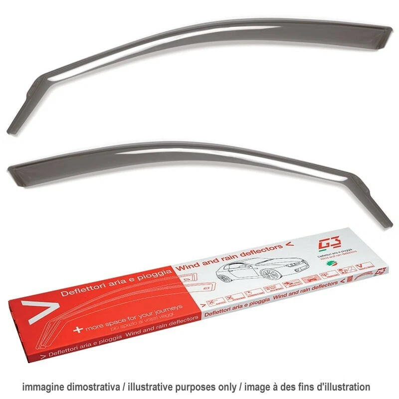 2 Déflecteurs d'air G3 pour Opel Astra G 5 portes 1998-2005 - Photo 1/1