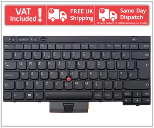 ORIGINAL Keyboard Lenovo Thinkpad T430 T530 X230 L430 T530 L530 W530 /04X1230 UK - Picture 1 of 3