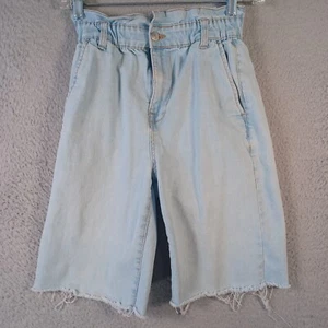 No Boundaries Girls Denim Shorts Size Small 3-5 Zip Button Pockets Comfortable - Picture 1 of 14