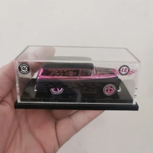 Hot Wheels 2009 Japan Convention Custom Car Show 55 Chevy Panel Pink Black #119 - Picture 1 of 2