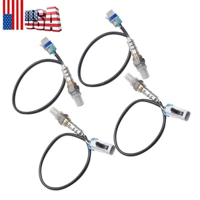 Sensor de oxígeno arriba+abajo 4 piezas para Chevrolet Avalanche Tahoe Silverado1500 2008-2014 Foto 1 de 4
