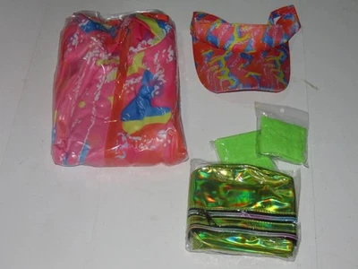 ^h Película para Adultos Barbie Ken Disfraz de Cosplay Unisex Años 80 Ropa Deportiva Conjunto X Pequeño Foto 1 de 2