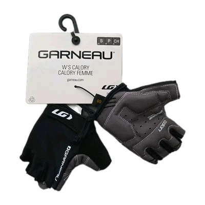 Luvas Garneau Calory - Pretas, Dedo Curto, Femininas, Pequenas - Imagem 1 de 2