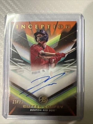 2023 Bowman Inception Autographs Cutter Coffey Numbered 19/25 - Image 1 of 3