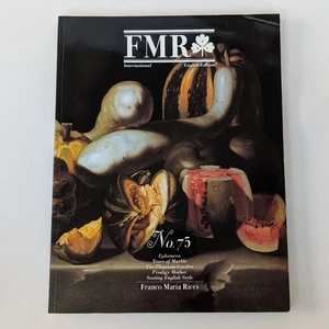FMR Magazine English Edition Vol. 75 Rare Art Architecture Photography 1985 - Picture 1 of 10