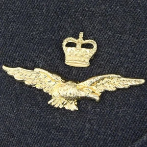 Royal Air Force Officers Side Cap Badge - Picture 1 of 1